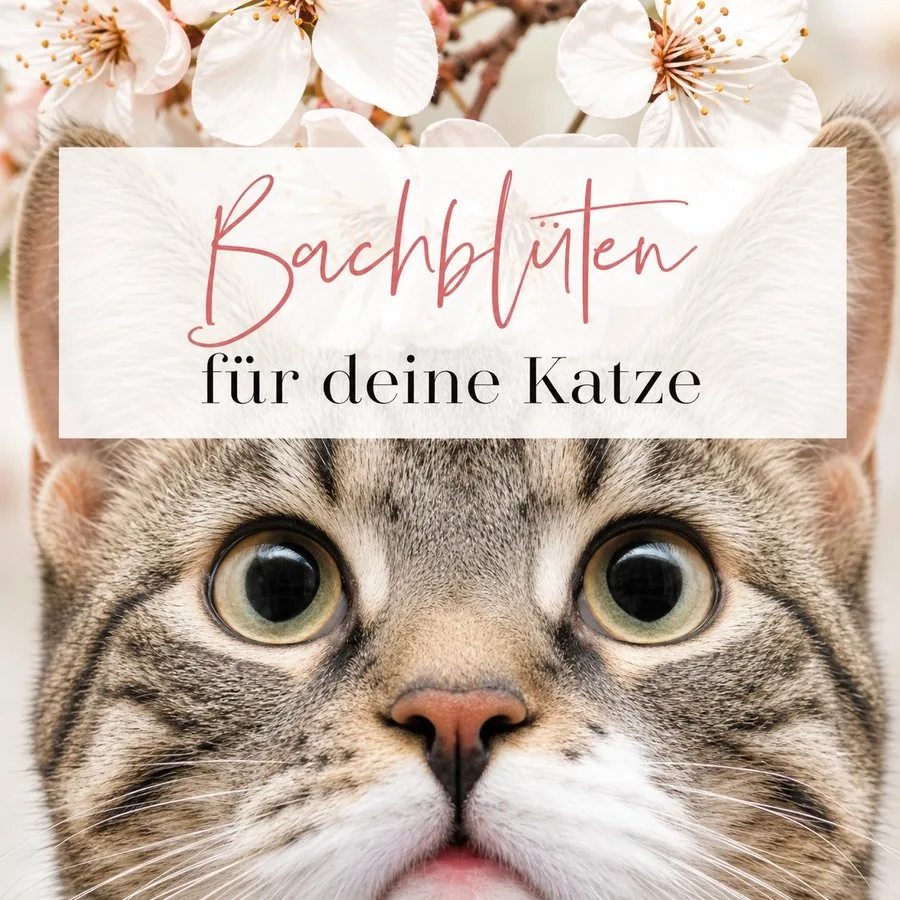 Cover Minikurs Bachblüten für deine Katze